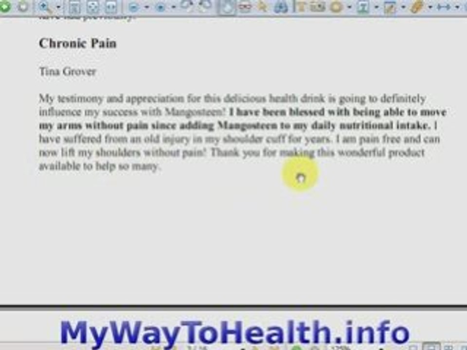 Shoulder Pain Relief and Possible Cure