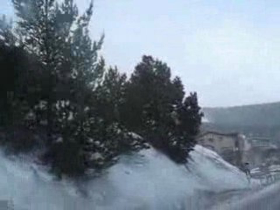 Tempête en Capcir 2009