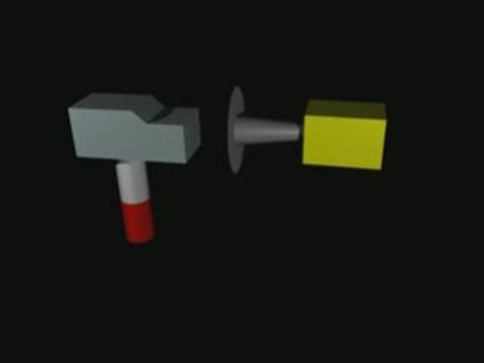 Clou & Marteau BLENDER animation