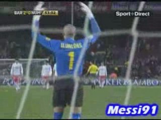 ETO'O 2-0 FC BARCELONE - NUMANCIA