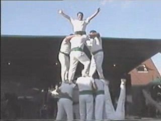 Gymnastique pyramide Veterans à Logelheim 1997