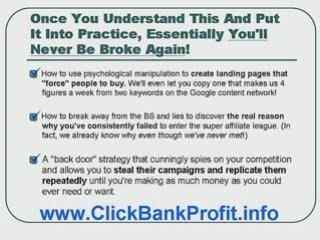 How to Generate Extreme Clickbank Profits