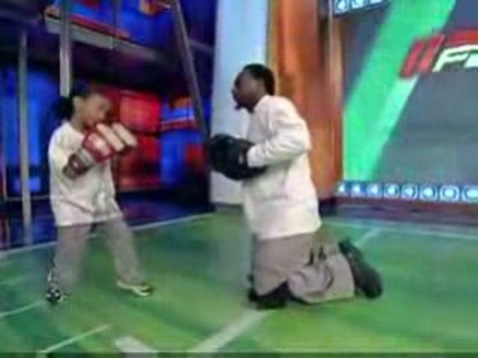 Boxeur de 5 ans tros fort