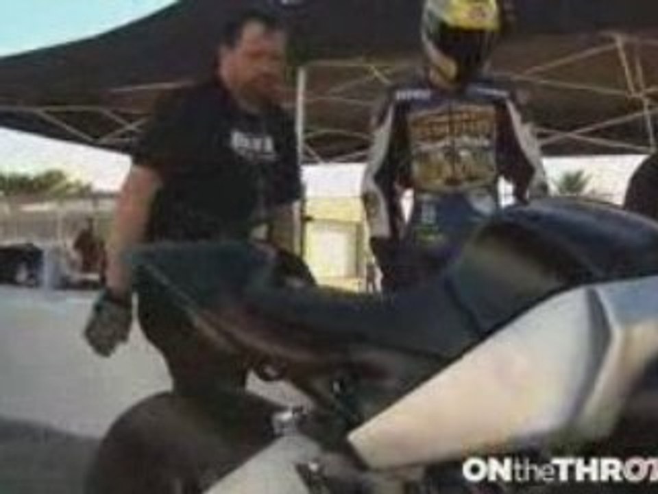 Shawn Higbee Daytona Tire Test 08 Buell Racing