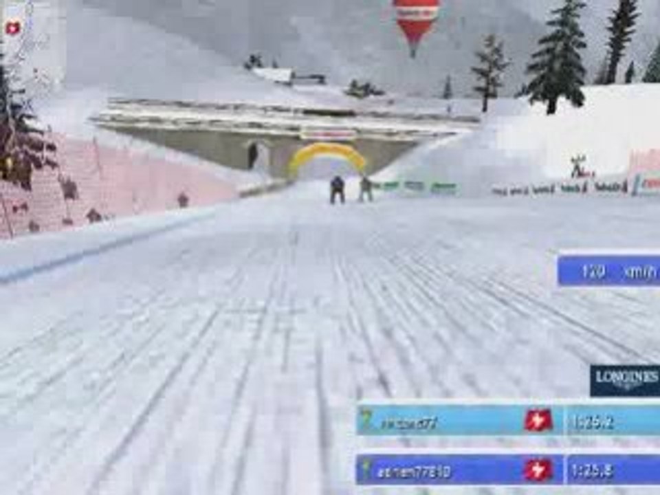 Ski challenge 2009 wengen gelé