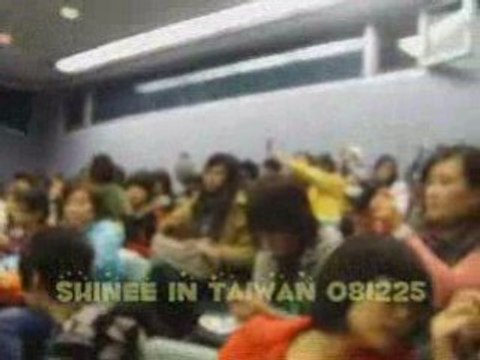 SHINee閃耀台灣行 081225 Fans