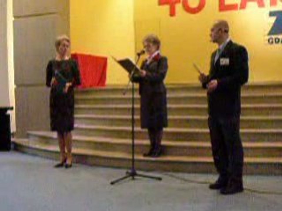 List Donalda Tuska do ZSS nr 2 Gdańsk Oliwa