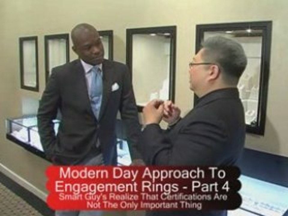 Diamond Engagement Ring Secrets - Part 4 - The Ring Setting