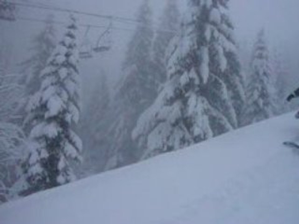 poudre à Avoriaz