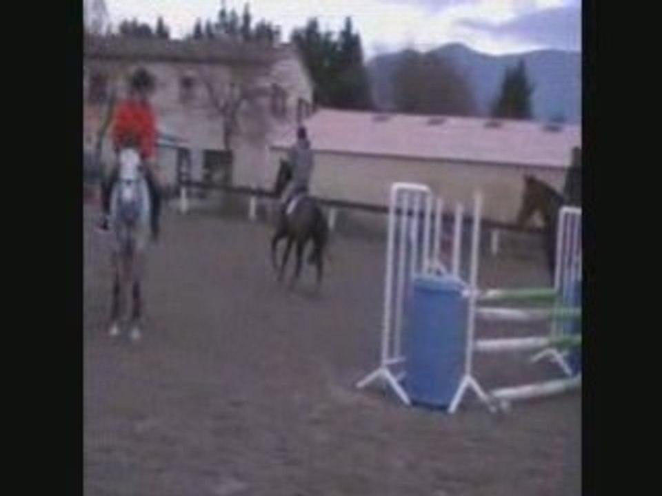 saut a cheval