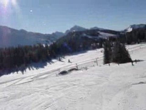 La Clusaz Hiver 2008-09 Massif de Beauregard 25/01/09