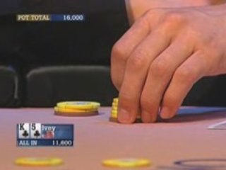 EPT 3 Phil Ivey Is Short Stacked And All In