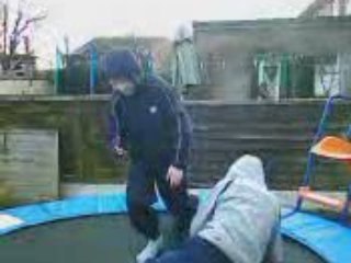 trampoline wrestling benjamins paydirt and edges spear