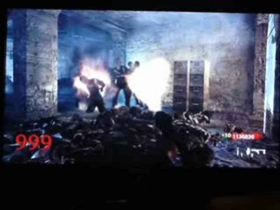 call of duty 5 nazi zombie niveau 1000