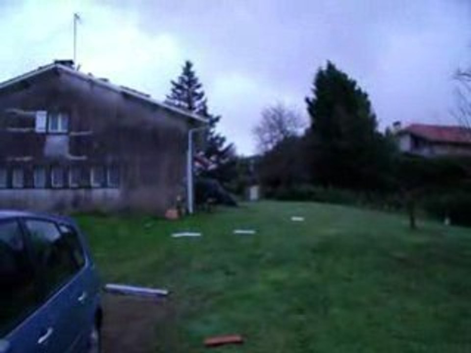 Tempéte sur les landes