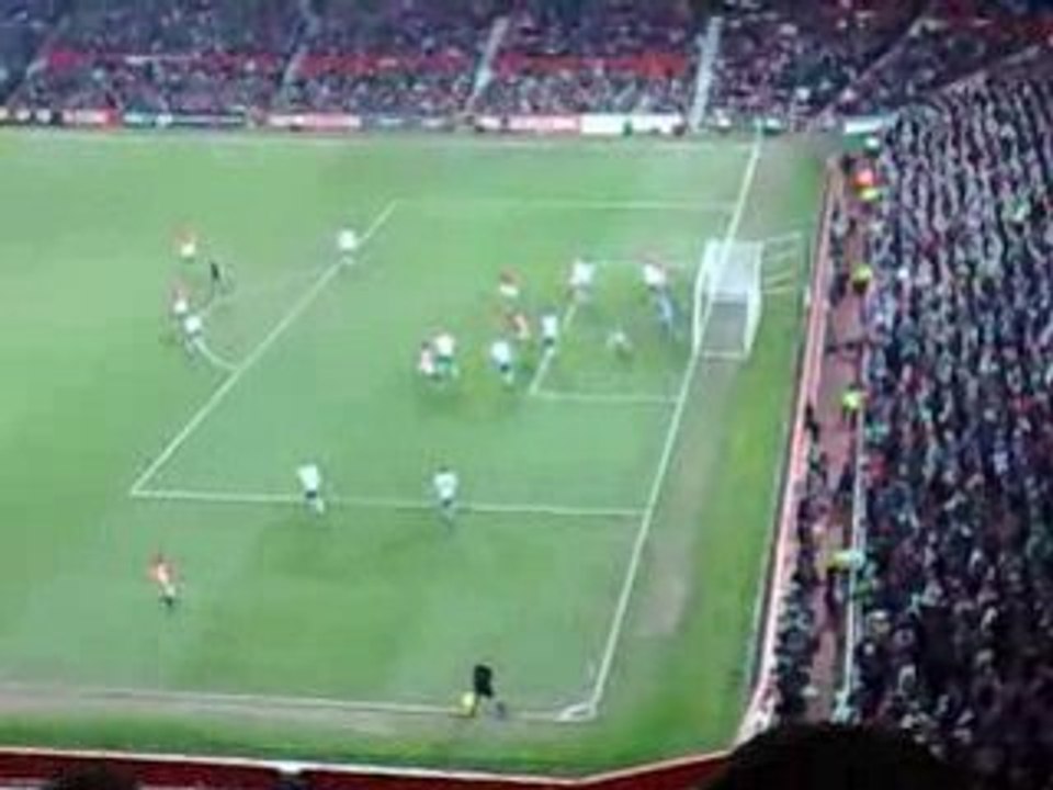 Tosic's first freekick for United