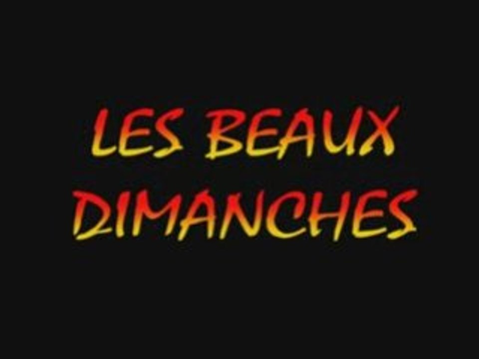 Beaux Dimanches 2009-teaser