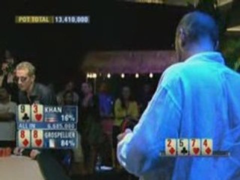 PCA PokerStars Caribbean Adventure 08 Final ElkY vs Khan III