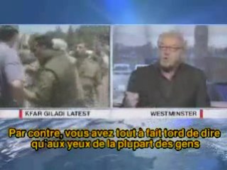 Georges Galloway sur Skynews parle du Liban et la Palestine