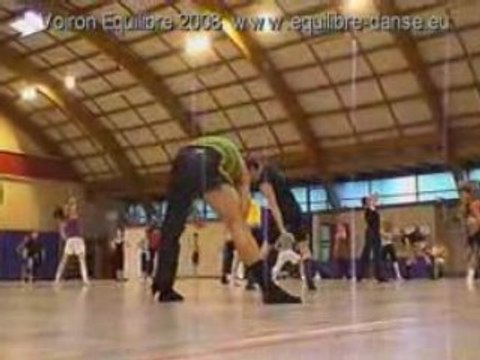 Alain Gruttadauria pendant le stage de danse de Voiron.