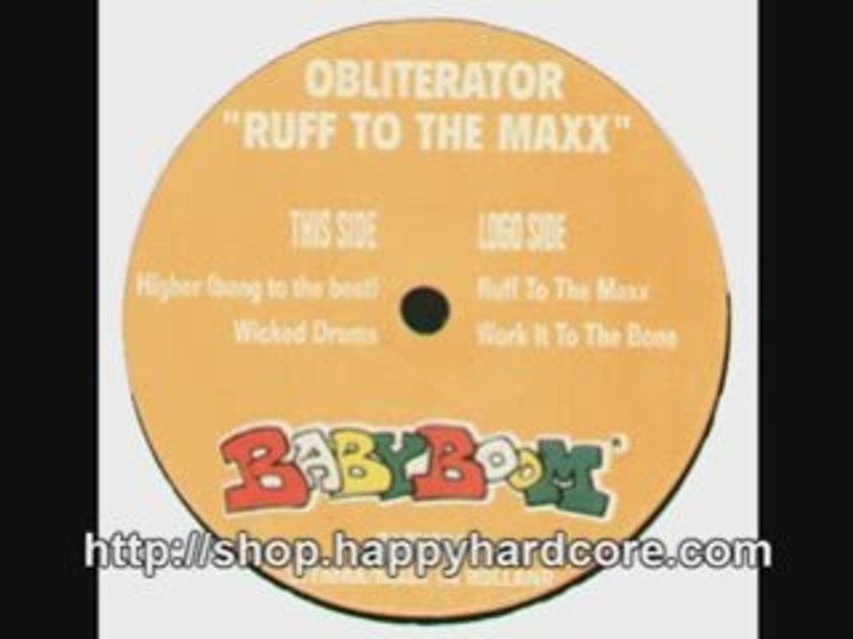 Obliterator - Wicked Drums Babyboom BABY004 gabber Holland