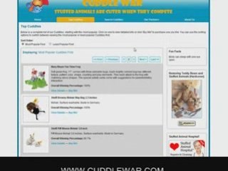 Stuffed Animals Are Cuter When They Compete Tutorial
