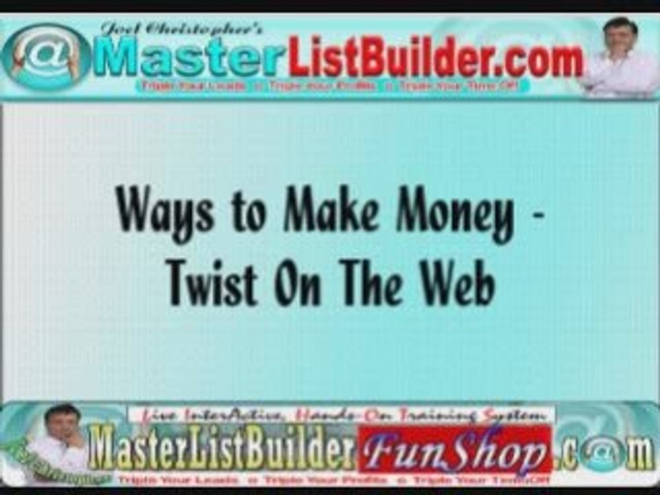 Ways to Make Money - Twist On The Web