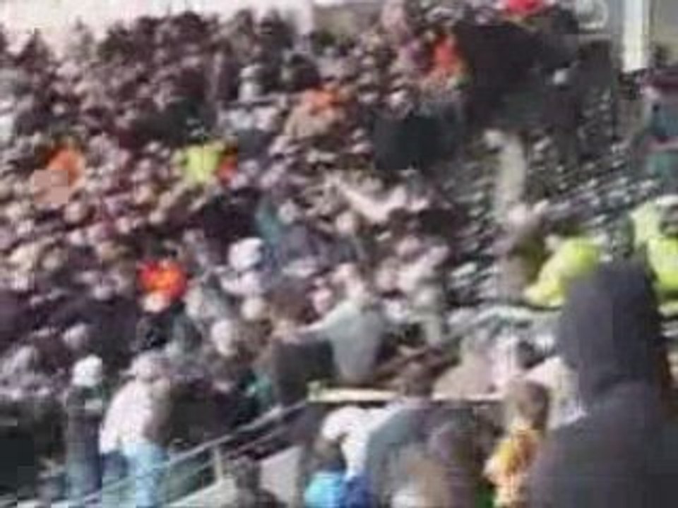 Crowd trouble Hull City vs Millwall