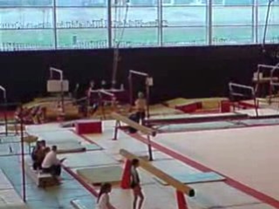 1ère compet de gym
