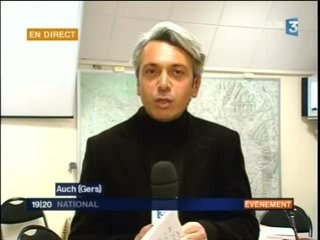 Petite gaffe d'un reporter france 3 Gers au JT national
