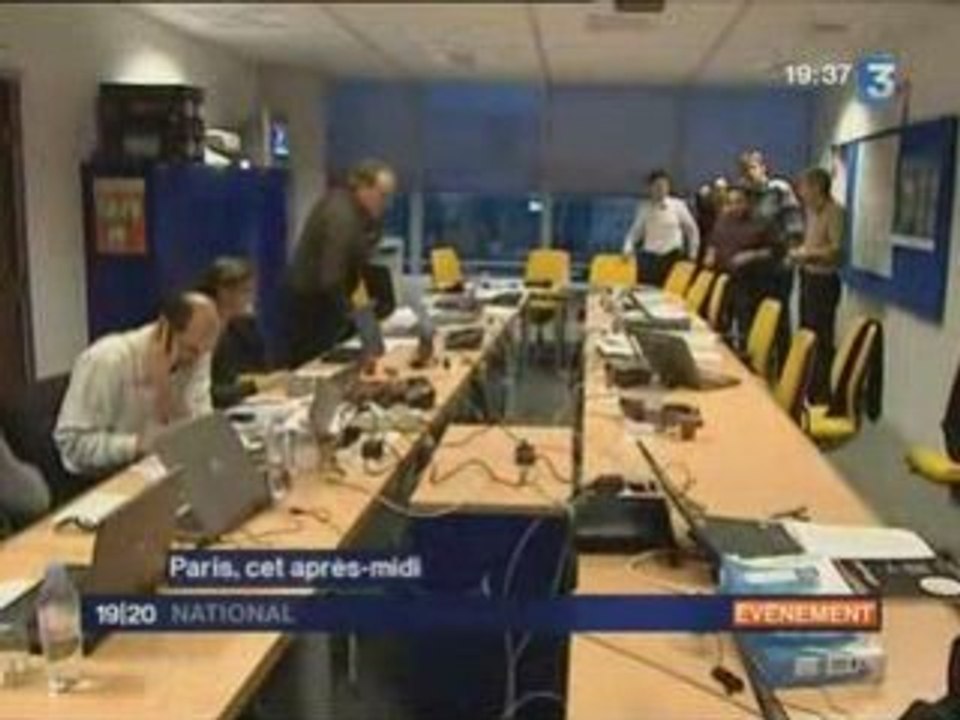 Edition Spéciale Tempête de France 3, le 24 janvier 2009