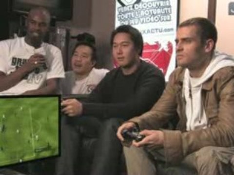 Star Select Jérôme Rothen teste Mirrors Edge/Trackmania/FIFA