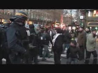 Manifestation pour Gaza à Paris