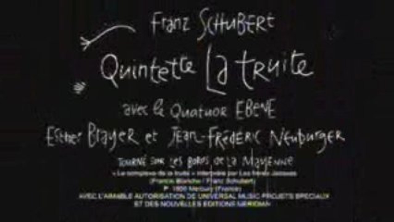 Presto - Schubert - La truite