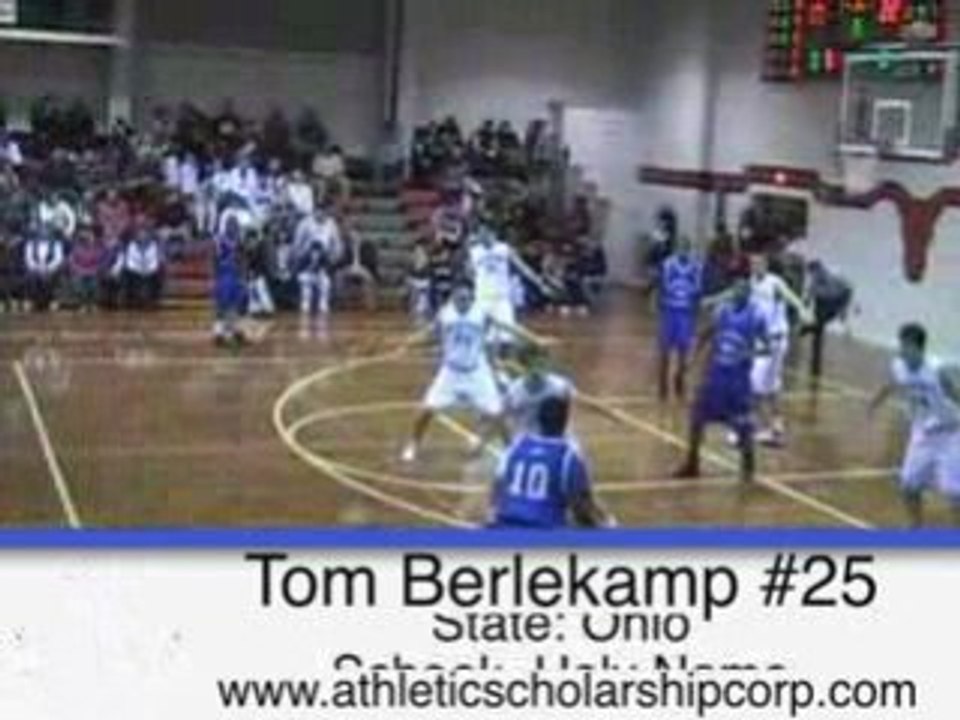 Tom Berlekamp #25 SF Holy Name High School Ohio