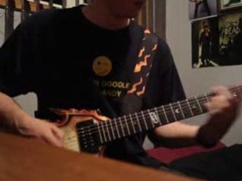 Line In The Sand (Thème Evolution) joué par moi à la guitare