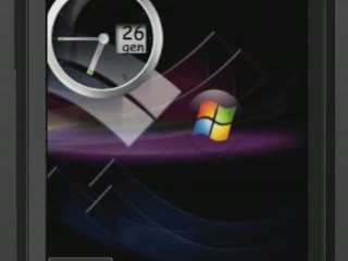 Analog Clock on HTC HD