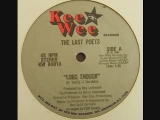 Last Poets - Long Enough