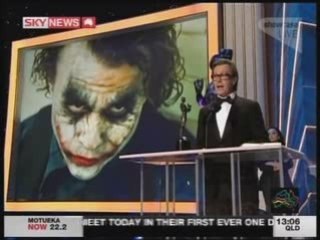 Heath Ledger wins Screen Actors Guild Award