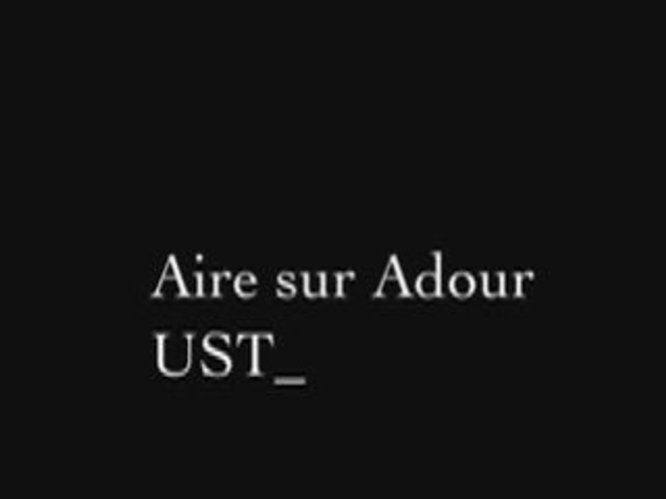 Saison 2008/2009 3ème div rugby féminin : Aire / Adour - UST