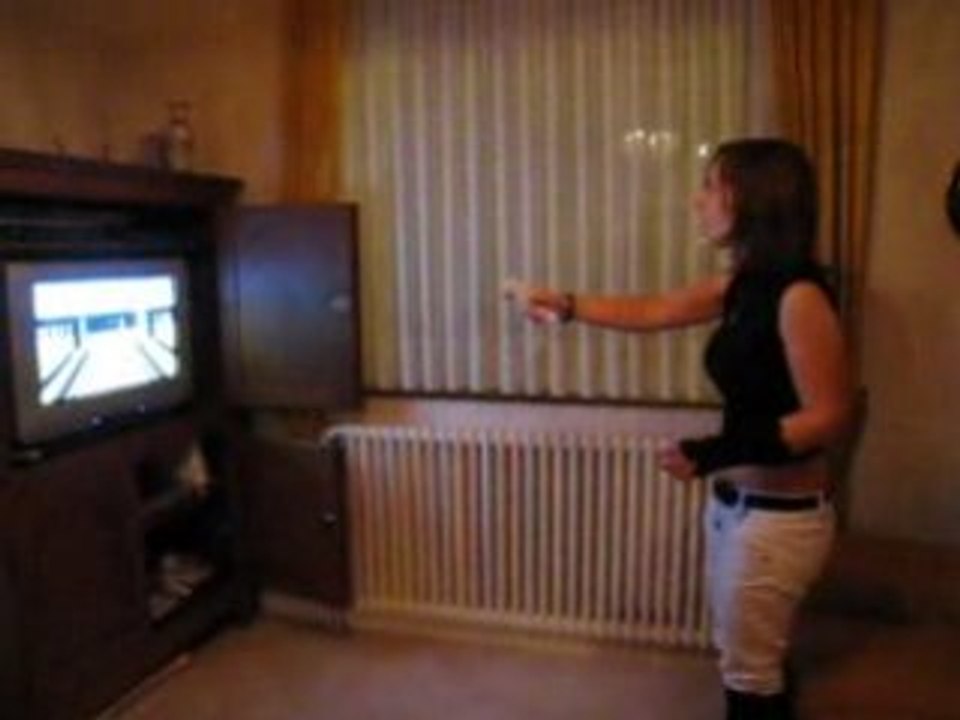 wii sport bowling sexy