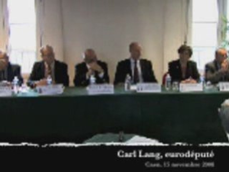 Carl Lang - élections européennes 2009 Nord Ouest