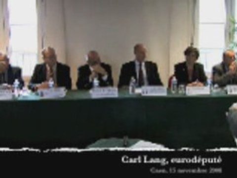 Carl Lang - élections européennes 2009 Nord Ouest