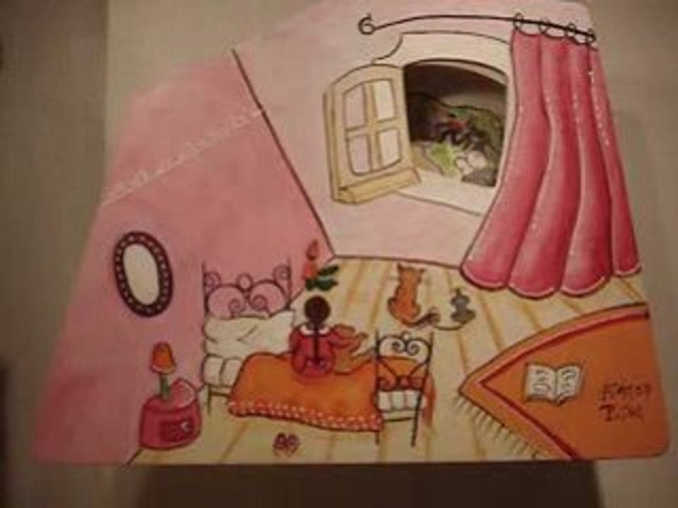 Boîte à musique - le rêve - fille / rose (Scatt'à Musica)