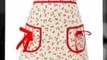 Jessie Steele Bib Ava Retro Cherries Apron