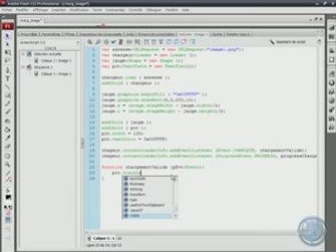 Flash:AS3 Chargement d'image avec progressbar dynamique
