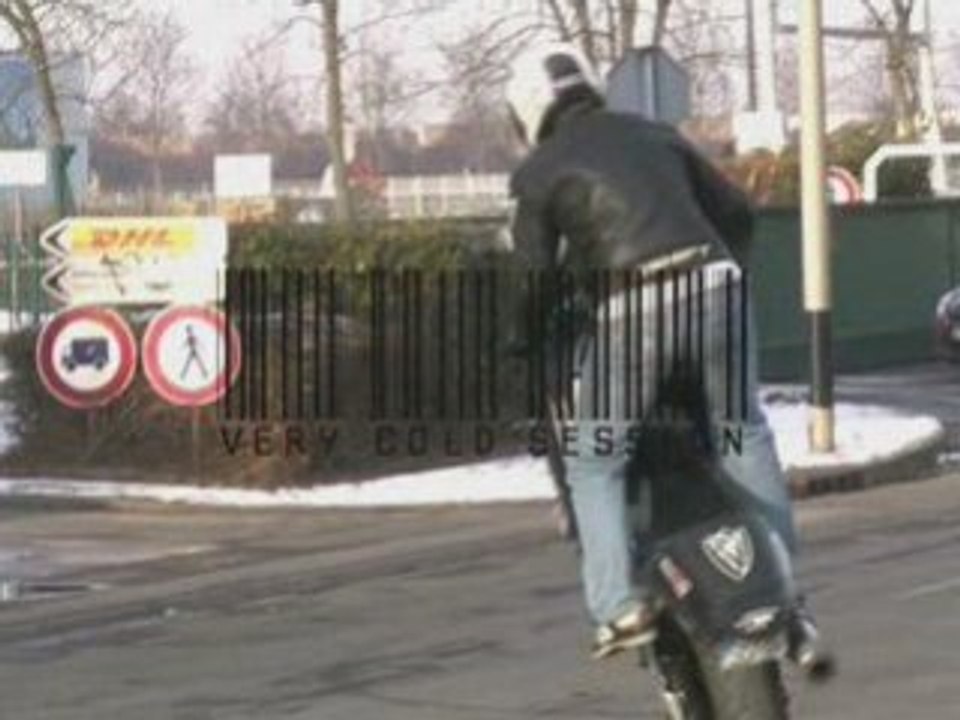 Very Cold Session " Stunt Moto "