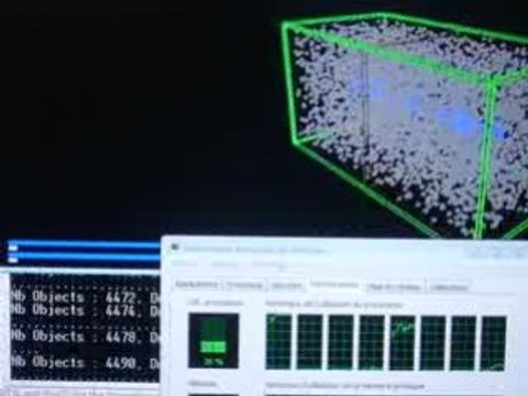 Performance Scaling Corei7 2 threads (4500)- 27/01/2009