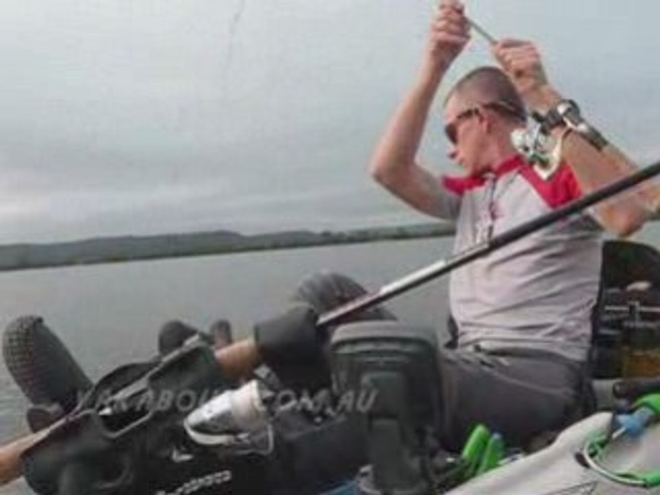 Hobie kayak fishing report, Maclean jan 20-25