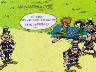 pouletanime gaston Andre Franquin